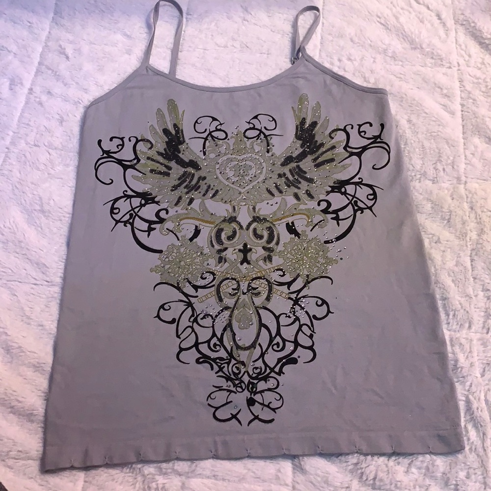 Connection 18 Vintage Beaded Adjustable Cami